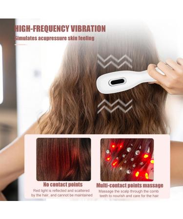 Scalp Massager | Electric Massage Comb | Hair Oil Massager | Hair Growth Comb | Hair Growth Device | Hair Growth Comb Scalp Massager Hair Growth Device Comb Hair Loss For Men Women - Buy Online on GoSupps.com