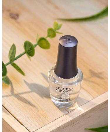 Morgan Taylor Go Ahead And Grow Nail Strengthener - Long Lasting Growth Treatment Base Coat 0.5 oz - Buy Online on GoSupps.com