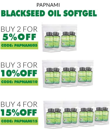 Organic Black Seed Oil Capsules 500mg - 2 Packs, 4 Months Supply | 4% Thymoquinone, Vitamin E & Omega 3 6 9 | Immune System & Joint Health Support - Buy Online on GoSupps.com