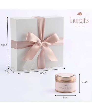 Orchid & Jasmine Spa Gift Box - Perfect Birthday Gift for Women | Relaxing Candle & Spa Set Inspired by Dutch Flower Fields - Buy Online on GoSupps.com