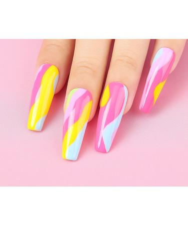 AIMEILI Neon Peachy Pink Gel Nail Polish - Hot Pink 10ml - Buy Online on GoSupps.com