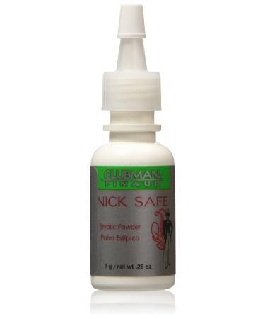 Clubman Nick Safe Styptic Powder Bottle 0.25 oz