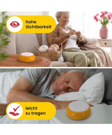 Top Life 12-Hour Speaking Clock - High Visibility German Voice Alarm for Seniors Visually Impaired & Alzheimer s Patients - Buy Online on GoSupps.com