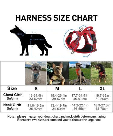 Docio Dog Harness for Large Dogs | Reflective Breathable Anti-Training Design - International Shipping - Buy Online on GoSupps.com