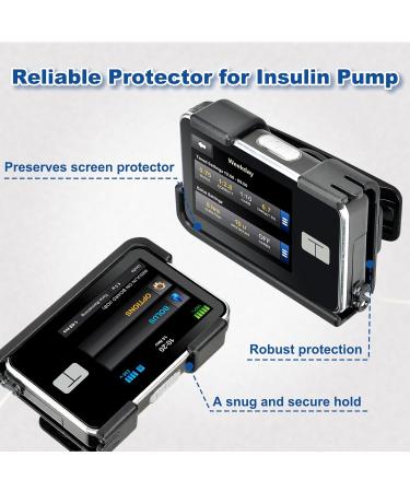 Buy tSlim X2 Pump Case with Clip - 360 Rotating Tandem Holster for Diabetes Care Compatible with t:Slim X2 & G3 - Sturdy Insulin Pump Accessories - Buy Online on GoSupps.com