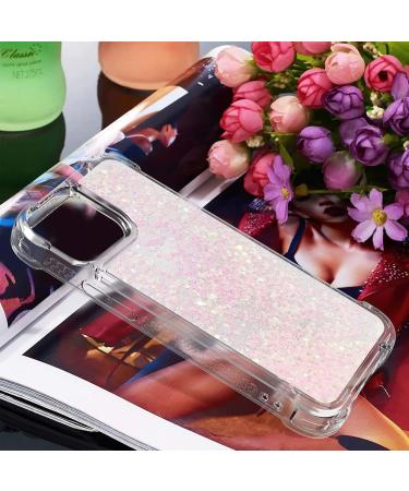 Shop Tivenfezk Nadoli Glitter Drive Sand Shell for iPhone 15 Plus - Shockproof TPU Bumper Case Liquid Quicksand Design - Stylish Protective Cover in Pink Star - Buy Online on GoSupps.com