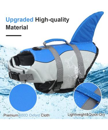 Emust Big Dog Swimming Vest - Adjustable Life Jacket for Small Medium & Large Dogs (XL Blue) - Perfect for Pool Beach & Boating - Buy Online on GoSupps.com