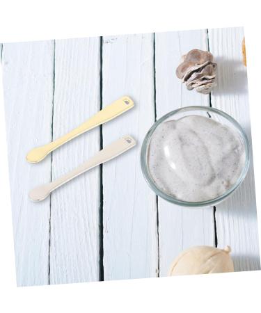 FRCOLOR 18 Pcs Electroplating Cream Spoon Set - Metal Eye Cream Applicator & Facial Mask Spatula - Zinc Alloy Makeup Tools for Skincare - Buy Online on GoSupps.com