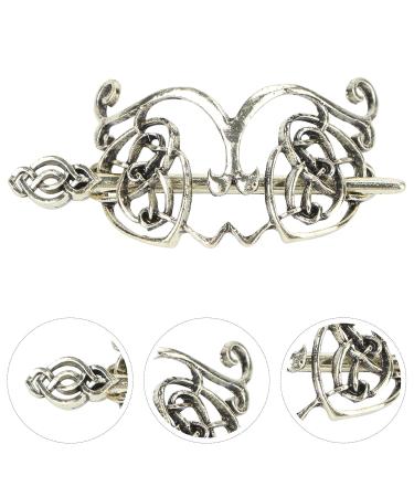 Minkissy Vintage Retro Viking Hair Clips - Elegant Metal Headdress & Creative Hair Accessories for Women - 2 Pieces - Buy Online on GoSupps.com