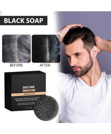 2024 New Style Anti Gray Bar 2Pcs Anti Grey Bar Anti-Gray Bar Anti Gray Bar Anti Grey Bar Anti-Gray Bar Solid Shampoo Bar Hair Darkening Shampoo Bar - Buy Online on GoSupps.com
