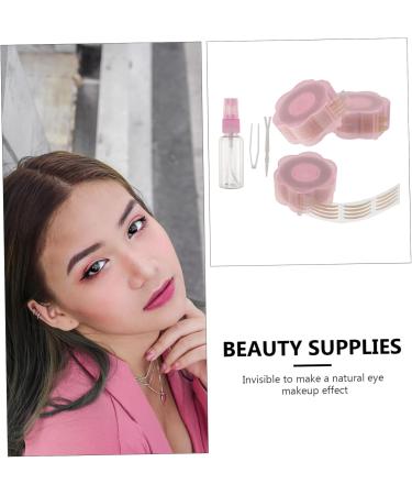 Didiseaon 1 Set Double Eyelid Sticker Double Eyelid Pastes Beautifying Eye Stickers Big Eye Tools Lids Design Eyelid Strips Make up Kit Beautiful Eyes Glue Pink Adhesive Strip - Buy Online on GoSupps.com