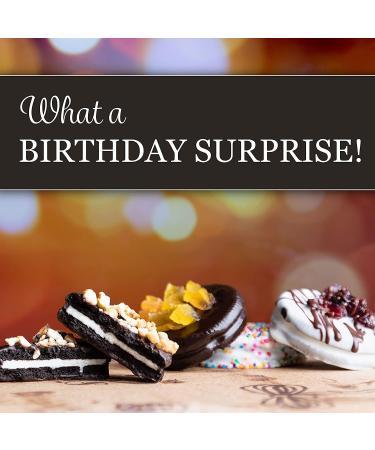 Barnetts Chocolate Cookies Birthday Gift Basket - Gourmet Happy Birthdays Cake Box for Men & Women | Unique Flavors for Husband, Wife, Mom, Dad, Boyfriend, Girlfriend - Buy Online on GoSupps.com