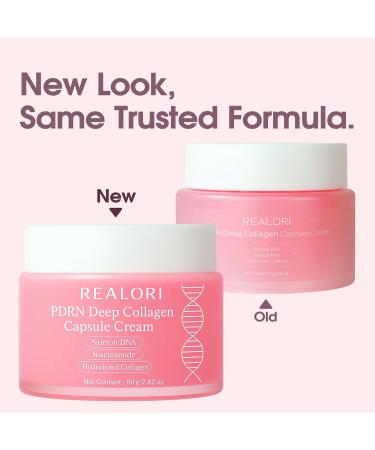 realori PDRN Capsule Cream with Vitamin C & Collagen Korean Boba Moisturizer for Face, Pink Jelly Cream for Deep Hydration, Skin Repair, and Glow Korean Skincare Gel for All Skin Types - Buy Online on GoSupps.com