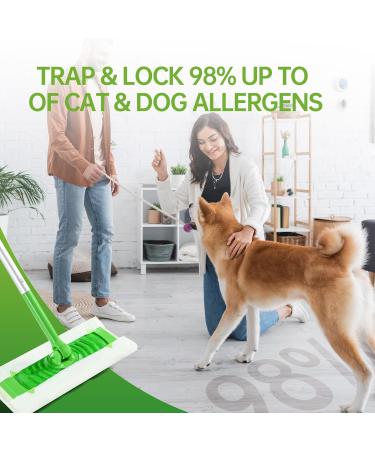 60 Count Heavy Duty Dry Sweeping Cloths for Swiffer Sweeper Sweeper Pet Heavy Duty Dry Pads Refills Unscented Multi-Surface Cloth Refills for Floor Sweeping and Cleaning - Buy Online on GoSupps.com