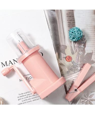 Souarts Manual Spool Knitter i-Cord Knit Machine - Pink | DIY Craft for Sweater, Scarfs, Bracelet - Buy Online on GoSupps.com