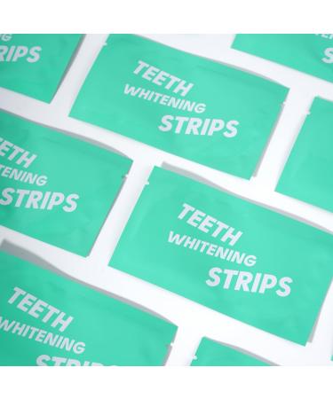 Teeth Whitening Strips for Sensitive Teeth - 30 Enamel Safe Strips Fast 30-Minute Results SGS Certified Mint Flavor - Buy Online on GoSupps.com