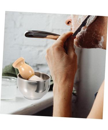 Beaupretty Metal Razor Brush Set for Men | Hairdressing & Shaving Tools | International Shipping Available - Buy Online on GoSupps.com