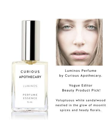 Luminos Perfume Oil for Women. 15 ml Rollerball. Niche Sandalwood and spice - Buy Online on GoSupps.com