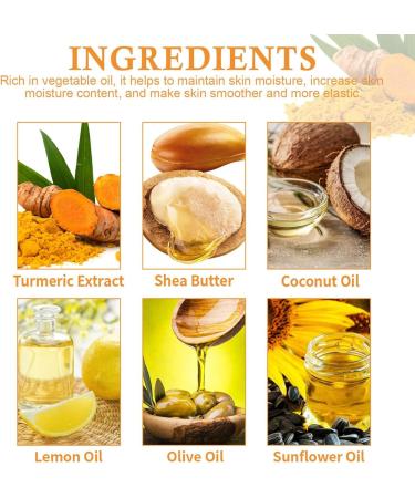 Turmeric Soap for Skin Lightening 100g Turmeric Face Wash Natural Skin Lightening Exfoliator Skin Lightening Soap Turmeric Light Skin Liquid Soap Cleant - Buy Online on GoSupps.com