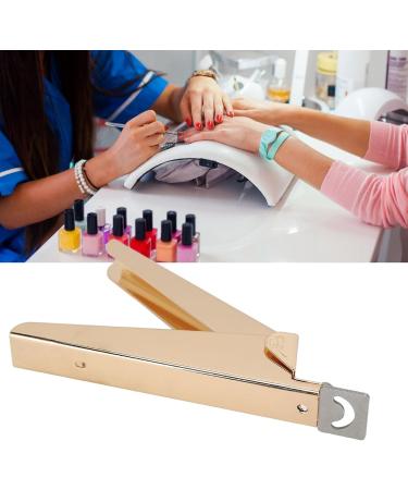 Saluaqui Nail Clippers Tip Cutters for Acrylic False Fake Gel Artificial Nails Professional False Nail Clippers Nail Cutters for Acrylic and Gel Nails (Gold) - Buy Online on GoSupps.com