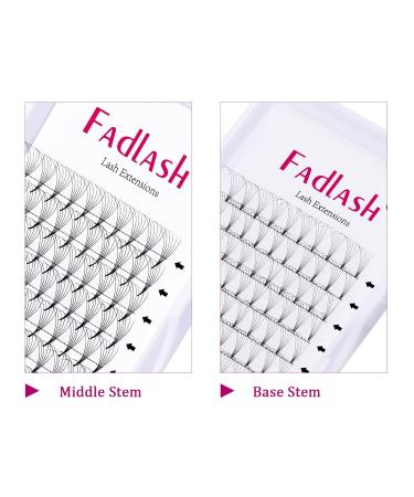 6D Volume Eyelash Extensions - 0.07mm C Curl 11mm Length | Premium Artificial Lashes for Stunning Volume - Buy Online on GoSupps.com