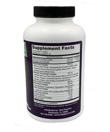 Vitol Gorilla Nitro 120 Tablets - Boost Energy & Performance | International Shipping Available - Buy Online on GoSupps.com