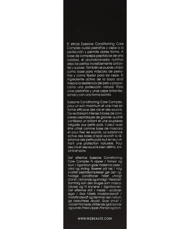 M2 Beaut Eyelash & Eyebrow Serum Promote Hair Growth & Shine with Vitamin C D Hyaluron & Arginine 8 ml Eyezone Conditioning Care Complex - Buy Online on GoSupps.com