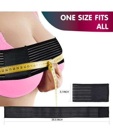 Buy M PAIN MANAGEMENT TECHNOLOGIES Breast Implant Stabilizer Band | Post Surgery Support for Breast Augmentation & Reduction - One Size Fits All - Buy Online on GoSupps.com