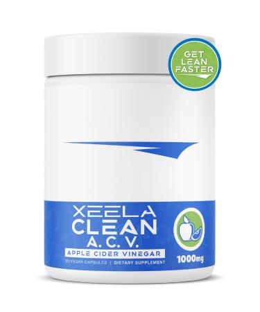 XEELA Apple Cider Vinegar Capsules with The Mother for Men & Women - Appetite & Craving + Weight Management to Get Lean