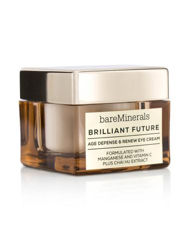 bareMinerals Brilliant Future Age Defense and Renew Eye Cream 0.5 oz - Clear - Buy Online on GoSupps.com
