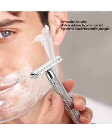 Shop Vintage Double-Sided Manual Razor for Men | Classic Wet Shaving | Ergonomic & Durable Design | Perfect Gift for Home & Travel - Buy Online on GoSupps.com