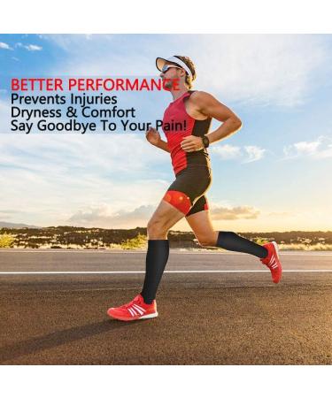 4 Pairs Copper Compression Socks for Men & Women | 15-20 mmHg Graduated Compression Stockings for Sports Running | XL-XXL Black | Relieve Plantar Fasciitis, Shin Splints, Diabetic | Medical Grade - Buy Online on GoSupps.com
