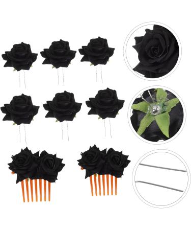 FOMIYES 3 Sets Rose Hair Clip Flower Hair Clips for Women Rose Flower Hair Pin Rose Clips for Hair Wedding Hair Comb Bridal Accesorios Para Mujer Wedding Headdress Abs Fabric - Buy Online on GoSupps.com