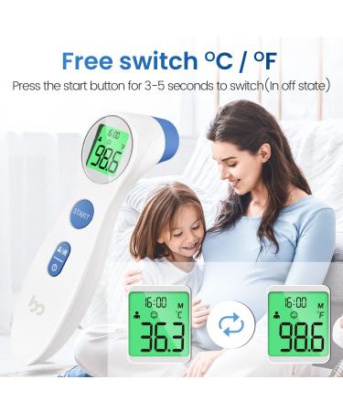 Femometer Touchless Forehead Thermometer for Adults - Accurate  Fast & Non-Contact - Buy Online on GoSupps.com