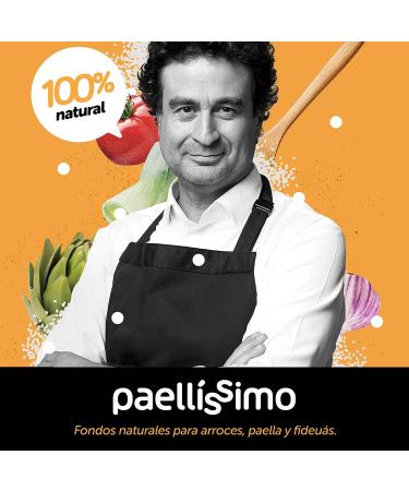 Paellissimo Paellissimo Ready-to-use dish for "Arroz a Banda" a traditional fish paella mix with paella rice paella spice and fish stock | Prepared rice dishes from a Michelin-starred chef | 2 - Buy Online on GoSupps.com