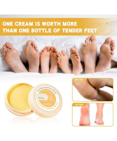 Cracked Skin Repair Cream Foot Repair Cream Natural Winter Anti-Cracking Frost Anti Crack Heel Balm Foot Cream for Cracked Heels & Dry Skin Feet Hard Skin Remover Cream - Buy Online on GoSupps.com