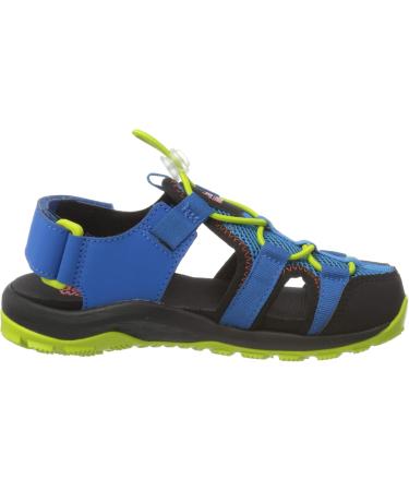 Jack Wolfskin Unisex Kids Outdoor Action Sandal K - Trekking & Hiking Sandals 30 EU Blue Lime | International Shipping Available - Buy Online on GoSupps.com
