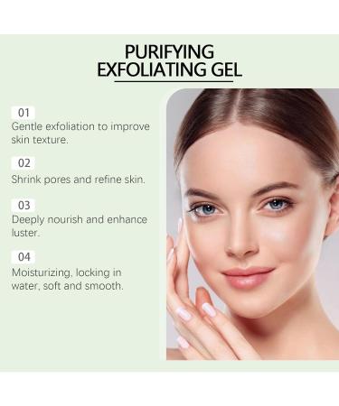 Greteam Purifying Exfoliating Gel Greteam Exfoliating Scrub Purifying Exfoliating Gel Moisturizing Cleanses Skin Give Exfoliating Body and Face Scrub Gel Exfoliating Gel for Dark Neck (2pc) - Buy Online on GoSupps.com