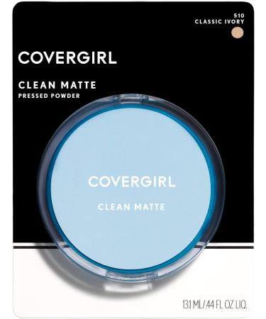 COVERGIRL Clean Matte Pressed Powder Oil Control Powder 1 container 35 Fl Oz Face Powder & Smoothers Concealer - Packaging May Vary Light - 710 4 g (Pack of 1) - Buy Online on GoSupps.com
