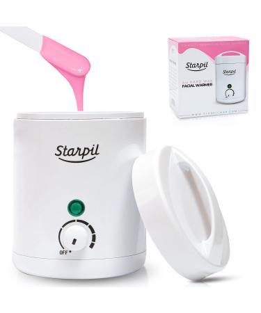 Starpil Wax Machine - Mini Wax Warmer for Hair Removal 4oz / 125g  Best for Hard Wax Beads  Use for Hair Removal  Adjustable Temperature Wax Pot for Facial Hair