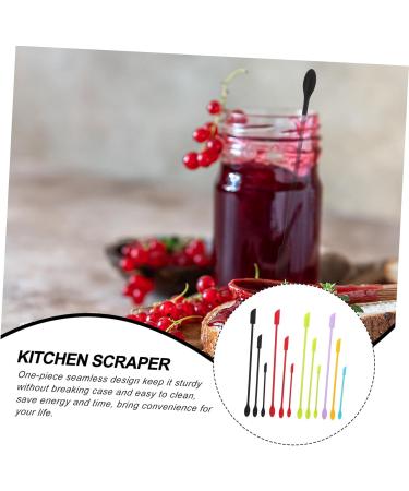 Iwowhero 12-Piece Silicone Spatula Set for Cosmetic Bottles & Kitchen Care - Durable Household Tools for Home Use - Buy Online on GoSupps.com