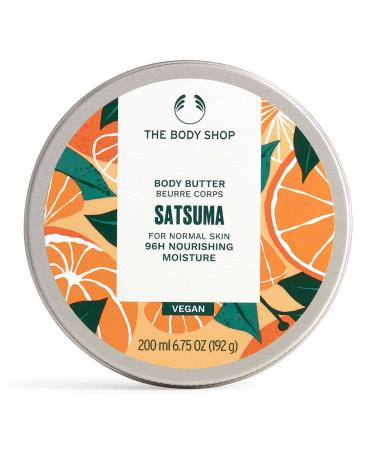 The Body Shop Satsuma Body Butter   Nourishing & Moisturizing Skincare for Normal Skin   Vegan   6.75 oz Satsuma 6.75 Ounce (Pack of 1)