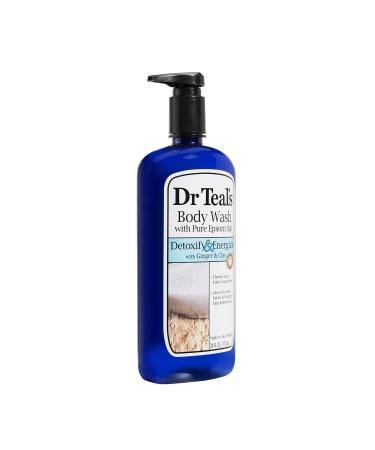 Dr. Teal's Detox Body Wash 24oz - Refreshing & Nourishing | International Shipping Available - Buy Online on GoSupps.com