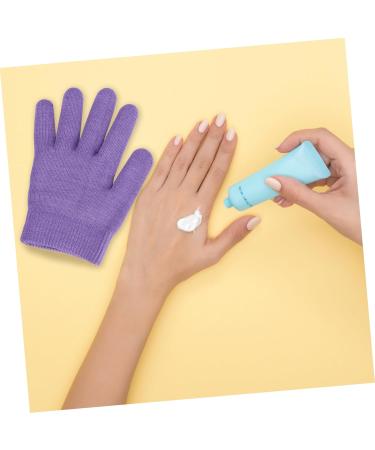 Moufles Exfoliants Hydratants En Gel Soin Des Mains Violet Taille Unique Soins De Beaut Pour Adultes Usage Spa Et Hydratation Intense - Buy Online on GoSupps.com