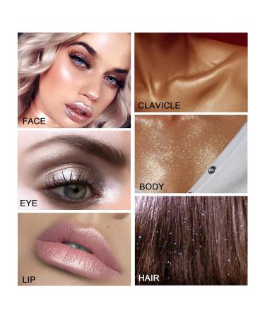 3 Pack Fairy Patting Powder Highlighter Stick - White Moonbeam, Fairy Pink, Golden Brown - Buy Online on GoSupps.com