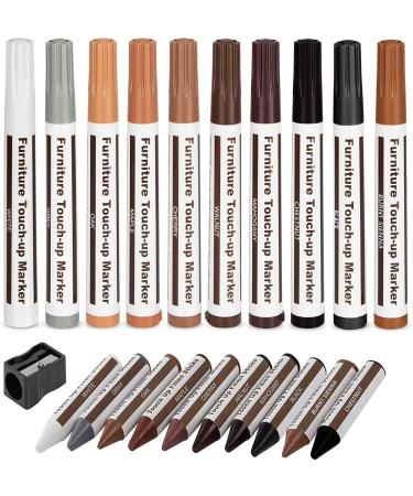 DAIXISM Furniture Repair Kit Wood Markers Wax Sticks,for Stains, Scratches, Floors, Tables, Desks, Bedposts, Touch Ups, and Cover Ups(21) 21 set - Buy Online on GoSupps.com