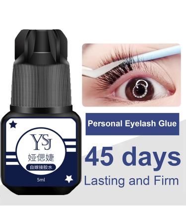 2 Pcs Eyelash Glue | 5ml Strong Hold Eyelash Glue for Lash Extensions | Eyelash Glue for Lash Extensions Cluster Lash Glue Clear Lash Bond for Cluster Lashes Waterproof Ondian - Buy Online on GoSupps.com