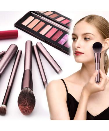YUDICP Makeup Brush Set Professional 12-Piece Make Up Brushes Premium Synthetic Foundation Brush Face Powder Blush Concealers Eye Cosmetics Make Up Brush Kits With Grape Purple - Buy Online on GoSupps.com
