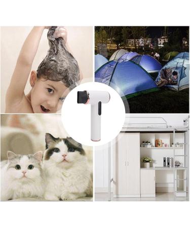 Cordless Hair Dryer 3 Speeds 3 Temp USB Rechargeable Hair Dryer with Digital Screen Portable Lightweight Design Small Blow Dryer for Travel Camping Hair Drying - Buy Online on GoSupps.com