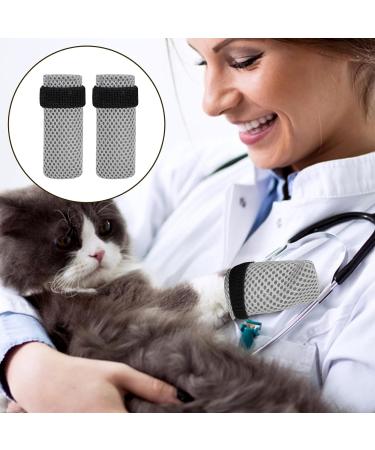 KALIONE Cat Boots 4 Packs cat Claw Covers Black Anti Scratch Cat Mittens Breathable Mesh Cat Foot Covers Adjustable Cat Claw Protectors for Indoor Cats Pet Bathing Cutting Nails Grey - Buy Online on GoSupps.com